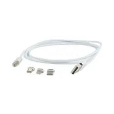 2 - Кабель для зарядки и синхронизации Cablexpert CC-USB2-AMUCMM-1M, USB...