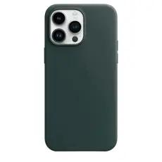 2 - Чехол Apple iPhone 14 Pro Max Leather Case with MagSafe, Зелёный