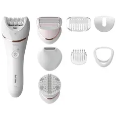 6 - Эпилятор Philips BRE735/00, Белый | Розовый