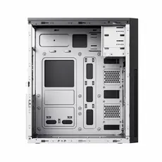 4 - Компьютерный корпус Sohoo 2815BK, Midi-Tower, ATX, Чёрный