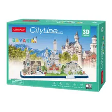 2 - Пазл 3D CubicFun "Достопримечательности Баварии", 6+