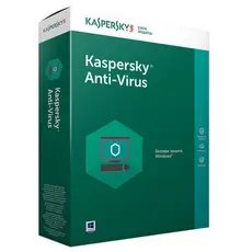 3 - Kaspersky Anti-Virus BOX 1 Dt 1 Year Base