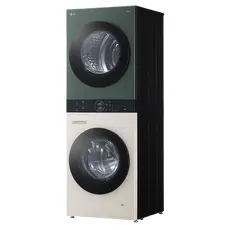 4 - Стирально-сушильная машина LG WT1210EGF, 12кг, Зелёный | Бежевый
