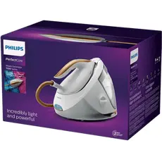 4 - Утюг с парогенератором Philips PSG7040/10, 2100Вт, Белый | Золотистый