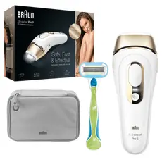 4 - Фотоэпилятор BRAUN PL5014, Белый/Золотой