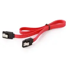 4 - Cable Serial ATA III 1m data cable, metal clips, Cablexpert...