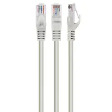 6 - Патч-корд Cablexpert PP6U-0.5M, Cat6 UTP, 0,5м, Серый