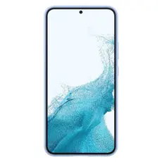 3 - Чехол Samsung Silicone Cover for Galaxy S22+, Голубой