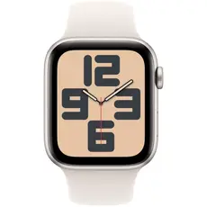 2 - Apple Watch SE 2 40mm Starlight Aluminum Case with Starlight Sport...