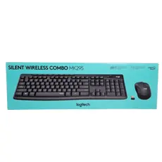 6 - Клавиатура и мышь Logitech MK295, Беспроводное, Чёрный