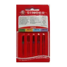 2 - Набор Швейных Игл Singer 53001027 Nr.70/80/90/100 10 шт.