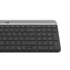 5 - Клавиатура и мышь Logitech MK470, Беспроводное, Графитовый