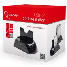 3.5" / 2.5" USB 3.0 docking station for 2.5 and 3.5 inch SATA hard drives,...