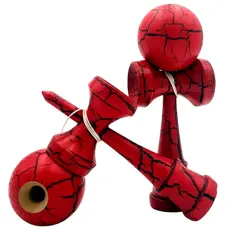 5 - Кендама KROM Classic, Red Crackle