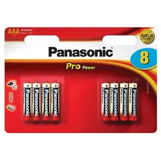 3 - Батарейки Panasonic LR03XEG, AAA, 8шт.