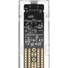 2 - Портативный корпус для SSD Gembird EE2280-U3C-02, Прозрачный