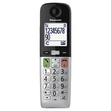 4 - Радиотелефон Panasonic KX-TGU410UCB, Чёрный | Серебристый