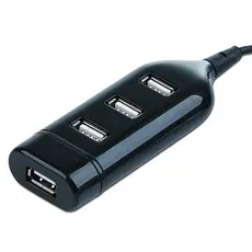 4 - USB-концентратор Gembird UHB-CT02, Чёрный