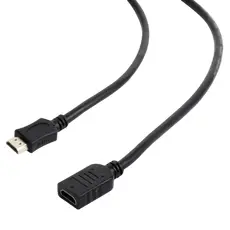 2 - Видео кабель Cablexpert CC-HDMI4X-15, HDMI (M) - HDMI (F), 4,5м, Чёрный