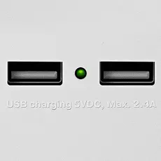 2 - Surge Protector 5 Sockets, 3.0m, Sven "SF-05LU", 2 USB ports charging...