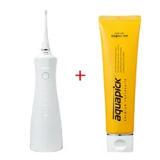 5 - Ирригатор для полости рта Aquapick AQ 230 + Зубная паста AQ-32, Белый