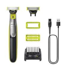 3 - Мужской Триммер Philips QP2834/23, Черный | Зелёный