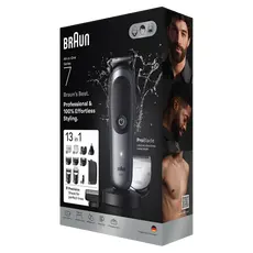 4 - Мужской Триммер Braun AIO7560, Серый