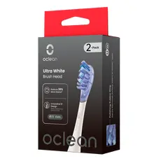 2 - Насадка для электрической зубной щетки Oclean UW03 W02, Белый