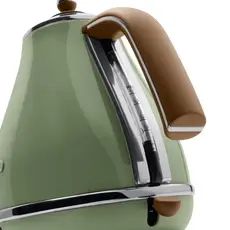 5 - Электрочайник DeLonghi KBOV 2001 GR, Зеленый