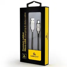 5 - Кабель для зарядки и синхронизации Cablexpert CC-USB2R-AMmBM-2M, USB...