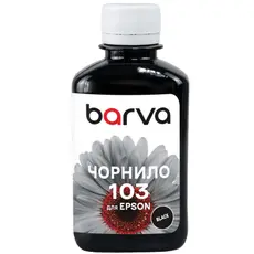 Ink Barva for Epson 103 BK black 180gr compatible 26055