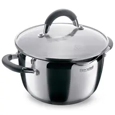 5 - Набор посуды Rondell Flamme, 24cm, Серебристый