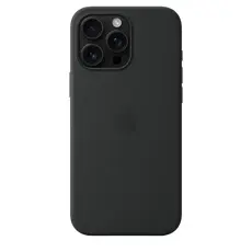 2 - Чехол Apple iPhone 16 Pro Max Silicone Case with MagSafe, Чёрный