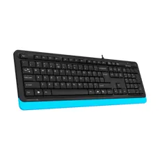 2 - Клавиатура A4Tech FK10, Проводное, Черный/Синий