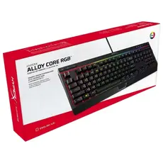 6 - Клавиатура HyperX Alloy Core RGB, Проводное, Чёрный