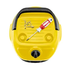 3 - Пылесос Karcher WD 1 1.628-411.0, Желтый | Черный
