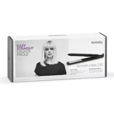 4 - Выпрямитель для волос BaByliss Smooth Glide ST240E, Чёрный