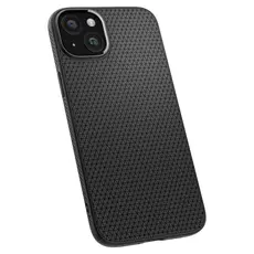 4 - Чехол Spigen iPhone 15 Liquid Air, Матовый черный
