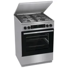 2 - Комбинированная плита Gorenje GKS6C71XF, Нержавеющая сталь