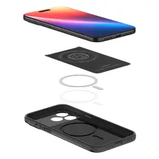 5 - Чехол Spigen Thin Fit Mag Magsafe для Apple iPhone 17 Pro, Чёрный