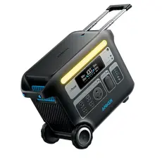 3 - Зарядная станция Anker SOLIX F2000, 2400 Вт, Чёрный, Портативная
