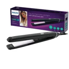 5 - Выпрямитель для волос PHILIPS StraightCare BHS674/00, Чёрный
