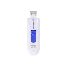 6 - USB Flash накопитель Transcend JetFlash 790, 64Гб, Белый