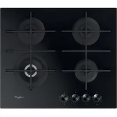 4 - Газовая варочная панель Whirlpool GOWL 628/NB, Чёрный