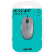 2 - Мышь Logitech M110, Серый