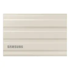 3 - Внешний портативный SSD накопитель Samsung T7 Shield, 1 ТБ, Бежевый...