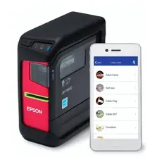 5 - Ленточный принтер для маркировки Epson LW-Z710, Чёрный