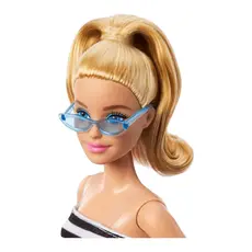 5 - Кукла Barbie "Модница в полосатом топе и юбке"