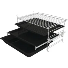 6 - Электрический духовой шкаф Gorenje BPS 6737 E14BG, Чёрный