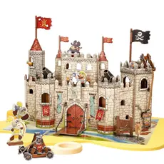 2 - Пазл 3D CubicFun "Пиратский замок", 5+
